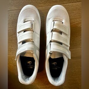 Pearl Izumi Women’s Cycling Shoes Size 40 White 3-Strap Road SPD-SL Cleats
